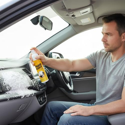 4-In-1 Multi-Enzyme Foam Cleaner, Multipurpose Foam Cleaner Spray, 2026 New Powerful Car Interior Foam Cleaners, All-Purpose Household Cleaners for Deep Clean Car Kitchen Bathroom Sofa (1pc, 100ml)