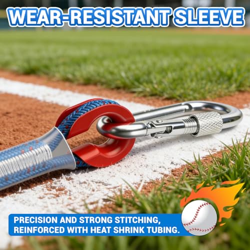 Portable Baseball Swing Trainer Suitable for Baseball and Softball Training, Supports Solo Batting Practice, Features Easy Setup, and Enables Fast, Efficient Training Sessions