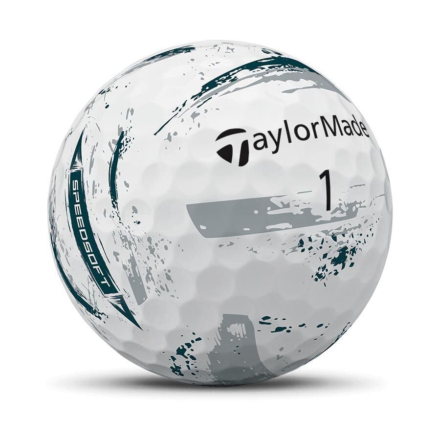 TaylorMade Golf Speed Soft Ink NFL Golf Balls