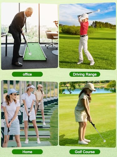 Retractable Golf Swing Trainer with Arm Band - Click Stick Golf Training Aid, Right/Left -Handed Golf Swing Practice Stick for Chipping & Hitting, Portable Indoor Outdoor Golf Practice Stick - style: Left-Handed Golf Swing Trainer
