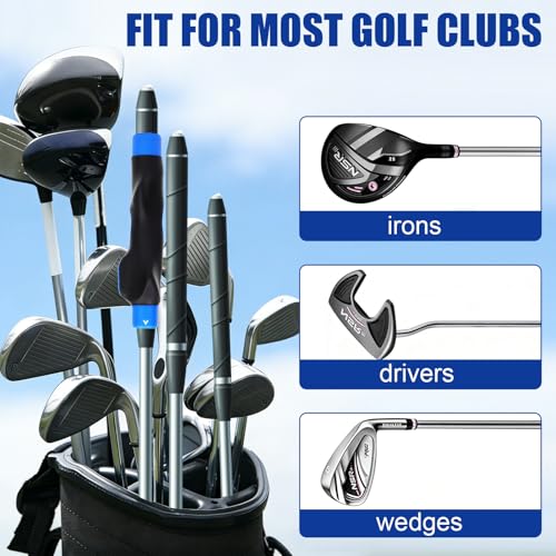 Golf Grip Trainer, Right Handed Golf Swing Trainer, Ensures Proper Posture & Tempo, Golf Training Aid for All Levels