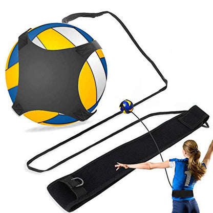 Yosoo Health Gear Volleyball Training Equipment, Adjustable Volleyball Aid Training Device, Football Kick Trainer Trainer, Football