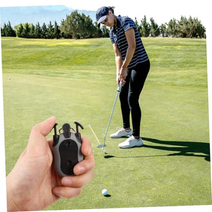SUPVOX Portable Golf Stroke Counter Clicker Durable Golf Scorekeeping Device for Men and Women Lightweight Scoring Tool for Outdoor Games Gray