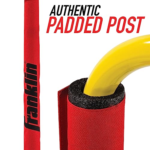 Franklin Sports Authentic Steel Football Goal Post 8.5' x 5.5' - Post for Kids - Football Goal Post Set - Kicking Field Goals - Youth Football Set - Portable Football Goal Post - style: Standard Goal Post