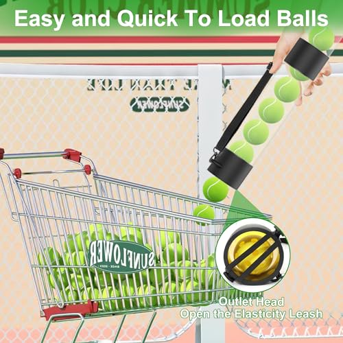 Pickleball Ball Retriever & Ball Hopper Storage with Strap Pickle Balls Tube Pickup - size: 15 Pickleball Retriever