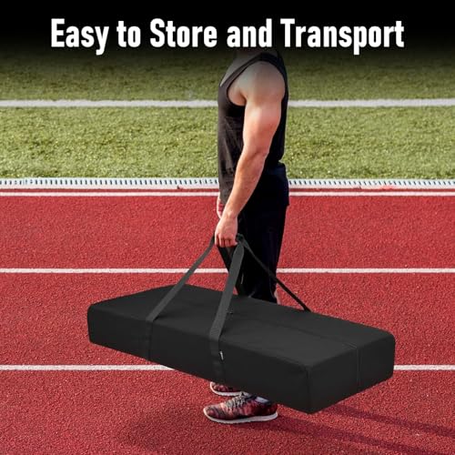 Starting Block Carry Bag, Heavy Duty Large Portable Duffel Bag with Comfortable Padded Handle and Double zip, for Sports Equipment Storage Travel Camping