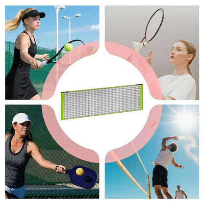 Badminton Net For Outdoor Use - Replacement Mesh For Pickleball | Replacement Net For Badminton - For Outdoor Use Beach Patio Outdoor Driveway Cars Back Garden Camp Escu