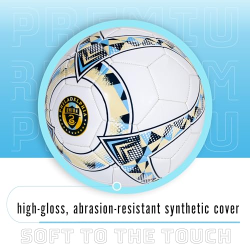 Franklin Sports Official MLS Team Soccer Balls - Official Size 5 Soccer Balls - Regulation Size + Weight Soccer Ball for Kids + Adults - Boys + Girls Soccer Ball - Air Pump Included