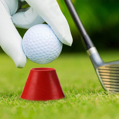 CURTEK 16 Pcs Rubber Winter Golf Tees Indoor Golf Tees 4 Different Heights Practice Golf Tee Holder for Winter Indoor Ground Golfing Practice,14 mm 18 mm 24 mm 38 mm