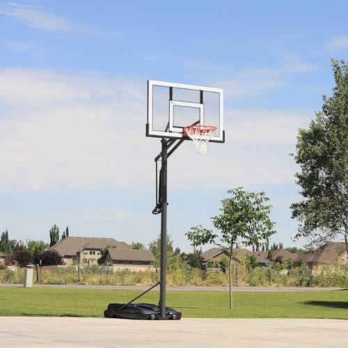 New Adjustable Lifetime Portable Basketball Hoop 71522 54-inch Acrylic Backboard