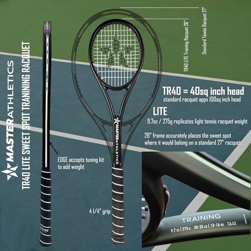 Master Athletics TR40 Tennis Training Racket - size: TR40 Lite