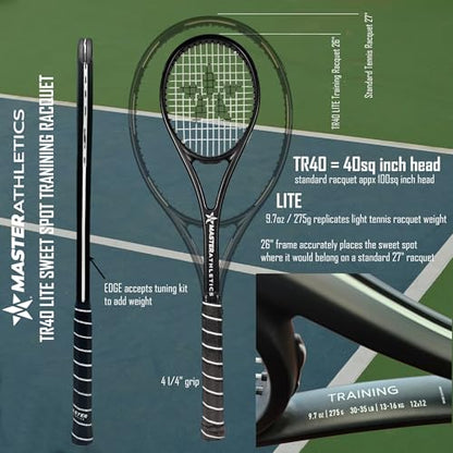Master Athletics TR40 Tennis Training Racket - size: TR40 Lite