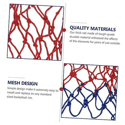 KESYOO Professional Basketball Net Replacement Heavy Duty Thick Polyester Mesh for Standard Hoops All-Weather Basketball Nets for Indoor and Outdoor Use