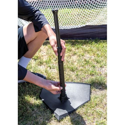 SKLZ Pop-Back Adjustable Youth Baseball and Softball Batting Tee