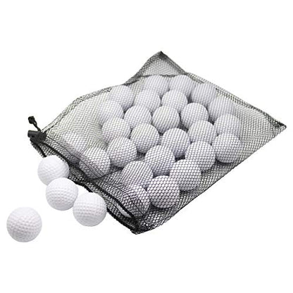 40 Pack Foam Golf Practice Balls - Realistic Feel and Limited Flight Training Balls for Indoor or Outdoor