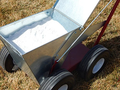 Newstripe NewLiner Dry Line Chalking and Striping Machines/Standard and Heavy Duty / 2”- 4” Lines, Rugged Construction/American Made - color: 050 lb. 4-Wheel Heavy Duty NewLiner Chalk Striping Machine