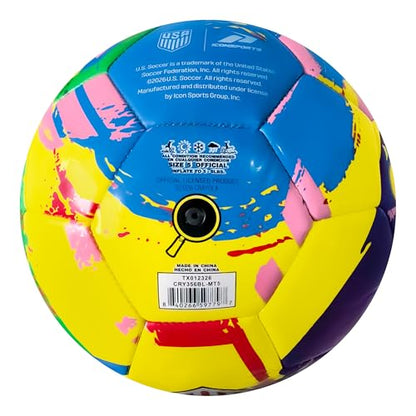 Crayola X US Soccer Federation Officially Licensed Soccer Ball - Unisex Kids - CRY356BL Multicolor - size: 5