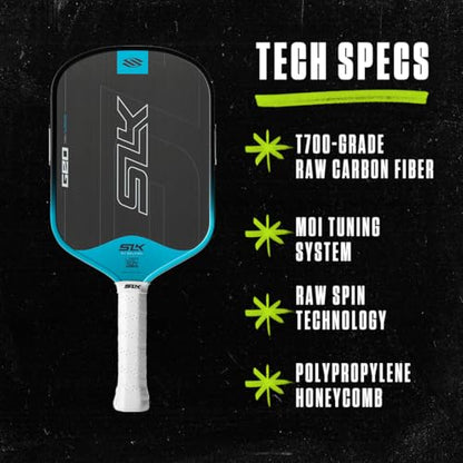 Selkirk Sport SLK Geo Pickleball Paddle | T700 Raw Carbon Fiber Pickleball Paddles | Massive Sweet Spot & Balance with Rev-Pro Core