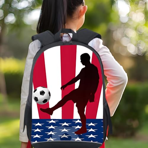 CAIWEI American Football Backpack School Bag (Football 9) - color: Football 9, size: 17.2*11.7*5.5 Inch