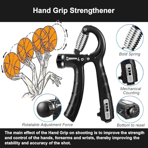 Basketball Training Equipment, Agility Footwork Training Mat, Dribble Trainer, Basketball Practice Aids with Training Mat, Agility ladder, Grip Strengthener, Resistance Bands - color: Black, size: 42"*29"