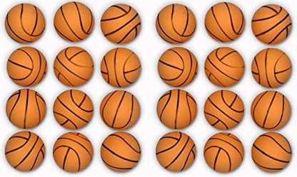 Recreational-Quality (1-Star, 40mm) Ping Pong Balls - color: Basketball, size: 24-Pack