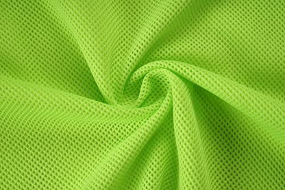 12 Pack（1-12） Numbered Pinnies/Soccer Training Bibs/Basketball Jerseys for Kids,Youth and Adults - color: 1-12 Neon Green, size: Small