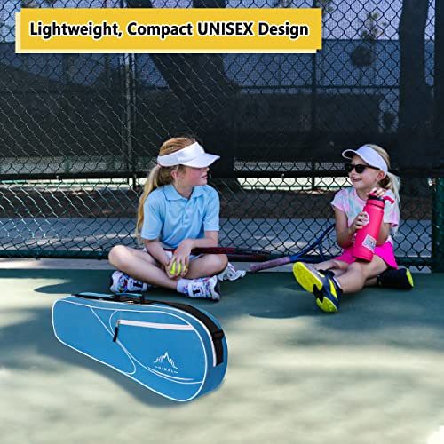 Himal 3 Racquet Tennis Bag With Protective Pad, Tennis Racket Bag for Men Women, Sports Enthusiasts of All Ages - color: Blue