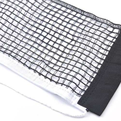 Ping Pong Net Nylon Pingpong Net for Indoor Outdoor School Gym Black Table Tennis Replacement Net