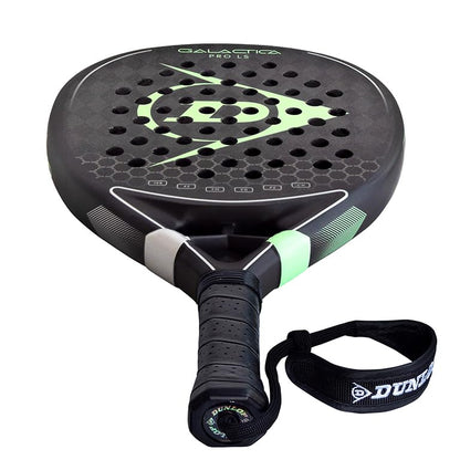 Dunlop Sports Galactica Padel Racket Series - style: Galactica Pro LS - Black/Green V25