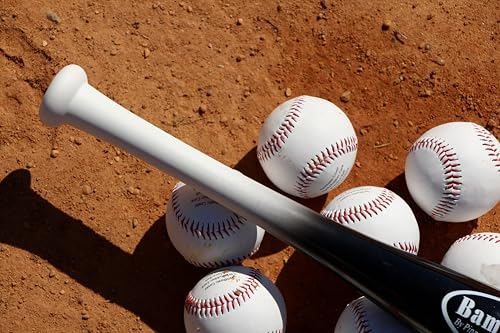 BamBooBat by PINNACLE SPORTS EQUIPMENT INC. Adult Baseball and Softball Wood One Hand Training Bat- 18 Inch or 21 Inch