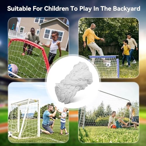 Soccer Nets, Kids Soccer Net for Replacement Soccer Goal Net Fit 6' X 4'