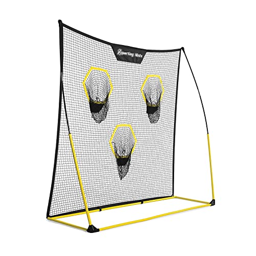Football Net Set Portable Football Training Net for Quarterback Passing Accuracy for Garden Goal Target