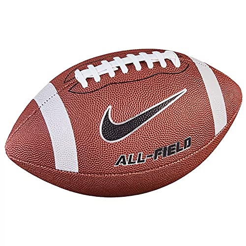 Nike Unisex - Adult All Field 4.0 FB Football, Brown/White/Metallic Silver/Black, 9