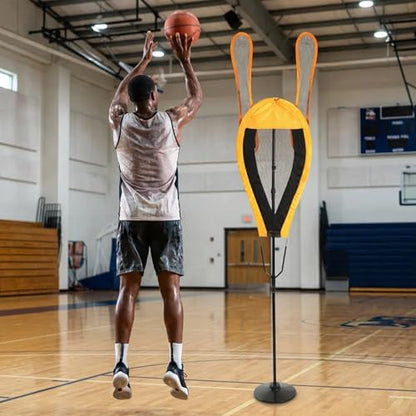 MR Dummy Defender, Height Adjustable Training Mannequin, Portable Defender Practice Dummy for Basketball, Volleyball, Soccer and Football - style: Flexible Hnads