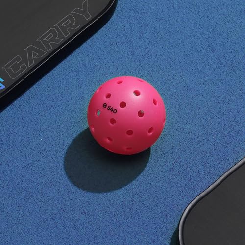 A11N S40 Outdoor Pickleball Balls- USA Pickleball Approved for Tournament Play, 3/6/12/50-Pack, Neon Green/Fuchsia/Tangerine - color: Fuchsia, style: 6 Packs