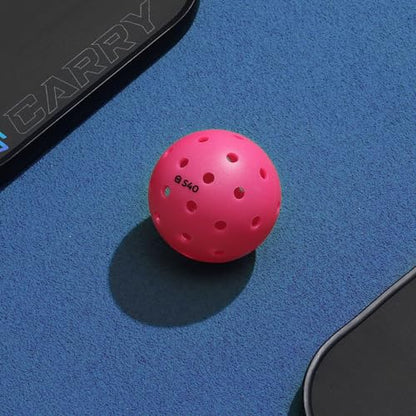 A11N S40 Outdoor Pickleball Balls- USA Pickleball Approved for Tournament Play, 3/6/12/50-Pack, Neon Green/Fuchsia/Tangerine - color: Fuchsia, style: 12 Packs