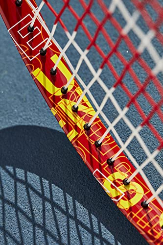 Wilson US Open Jr Tennis Racket, for Kids, Aluminium, Blue/Green, 21