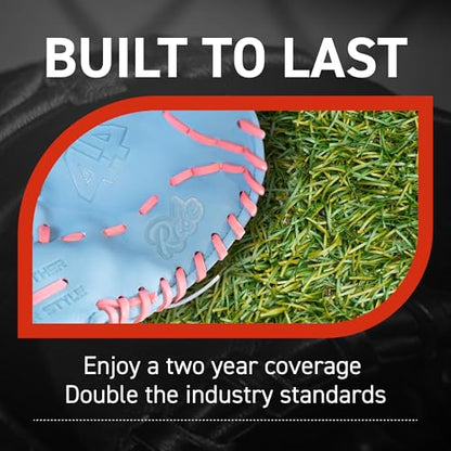44 PRO BB Stock Rise Baseball Glove for Youth & Little Leagues, Age 8-12, Infield & Outfield, 11.5", H-Web, Easy Break-in, Narrow Fit & Lightweight Design