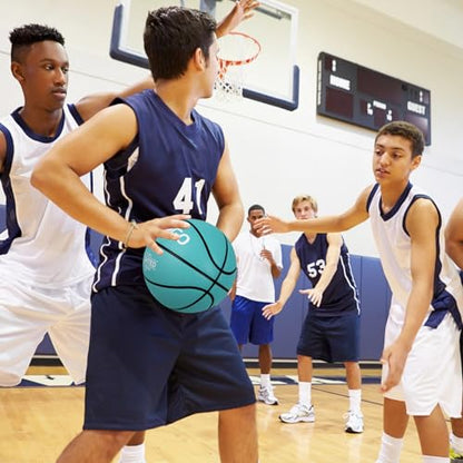 Size 6/7 Weighted Training Basketball (2.2/3/3.3 lbs) - Heavy Indoor/Outdoor Basketball for Dribbling, Passing, Rebounding & Skill Development - size: Size 7, style: 2.2LBS