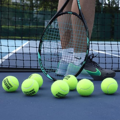 Teloon Championship Tennis Balls - Extra Duty - Regular Duty Felt Pressurized Tennis Balls - color: Extra 1 Can , 3 Balls
