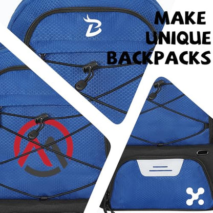 Goloni Basketball Backpack Bag,35L Basketball Bag with with Separate Ball & Shoe Compartments,Large Sports Bag for Basketball - color: dark blue