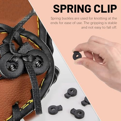 Tanstic 13Pcs Baseball Glove Relacing Kit, Softball Mitts Baseball Glove Care Kit Includes Leather Strips, Baseball Glove Lace Drawstring Threader, Glove Locks, Pliers, Lacing Tools with Storage Case