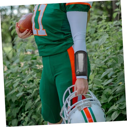 Football Quarterback Play Wristband Medium Size Football Wrist Sleeve Arm Band for Youth Training