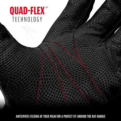 Franklin Sports MLB Batting Gloves - Neo Classic II - Adult Batting Gloves Pair - Baseball + Softball