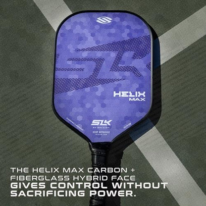Selkirk Sport SLK Helix Pro Pickleball Paddle | Thermoformed Carbon Fiber Pickleball Paddles with Carbon Fiber & Fiberglass Hybrid Face | Unmatched Control - color: Camo Hex