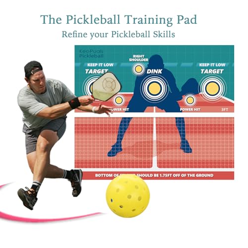 Pickleball Dink Pad - Training Wall Dink Pads for Practice
