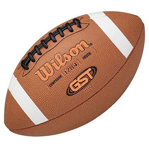 WILSON GST Composite Footballs - size: Youth Size (7th-8th grade; Ages 12-14)