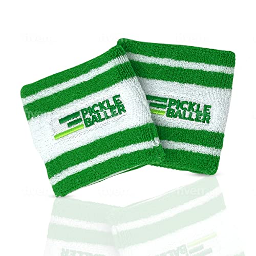 Super Fly Goods Sweatbands Pickleball Golf Tennis Great Gift or for Your Sports or Team Wristband Sports Band Set Including Towel Wrist and Head Sweatbands - style: Pickleball Wristband Set