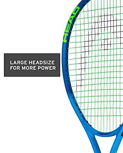 HEAD Ti. Conquest Tennis Racquet – Nano Titanium Technology, Oversized Head, Lightweight O-Beam Construction, Pre-Strung Beginner & Recreational Tennis Racquet - size: 4 1/4" Grip