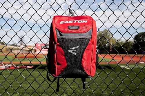 Easton | FUTURE LEGEND Backpack Equipment Bag | Baseball/Softball | T-Ball/Rec/Travel | Multiple Styles - color: Black